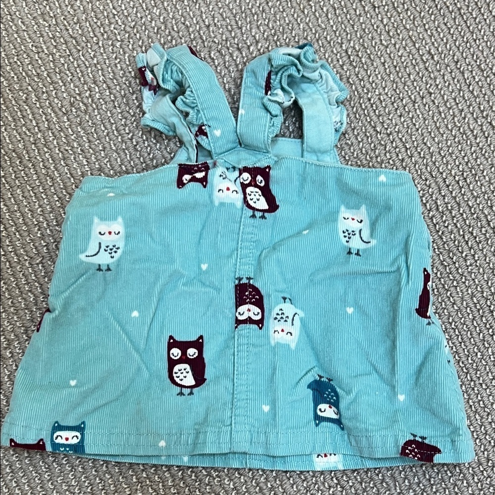 Carter's Newborn Owl Corduroy Jumper - Picture 4 of 4